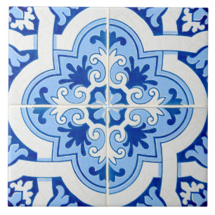Traditional Portuguese glazed  Ceramic Tile