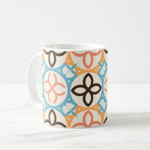 Traditional Portuguese Spanish Moroccan Mosaic Coffee Mug