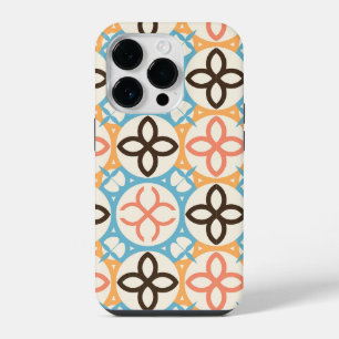 Traditional Portuguese Spanish Moroccan Mosaic iPhone 14 Pro Case