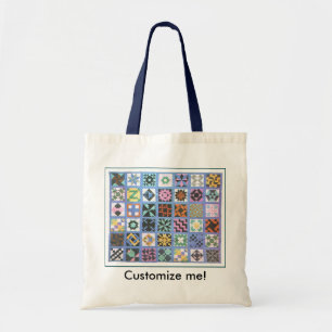 "Traditional Quilt #2" Tote Bag