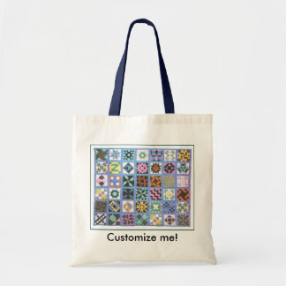 "Traditional Quilt #2" Tote Bag