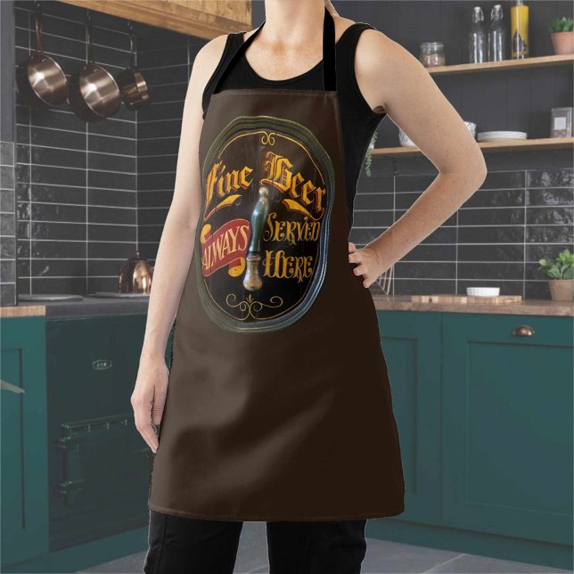 Traditional Real Ale or Cask Beer Pub Barman's Apron (Creator Uploaded)