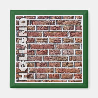 Traditional Red Dutch Brickwork Pointing Holland