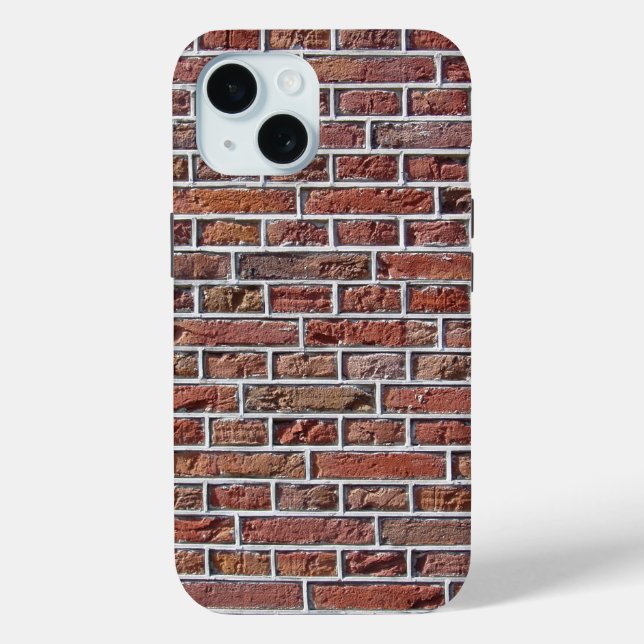 Traditional Red Dutch Brickwork Pointing Pattern Case-Mate iPhone Case (Back)