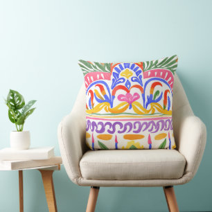 traditional Romanian decor Cushion