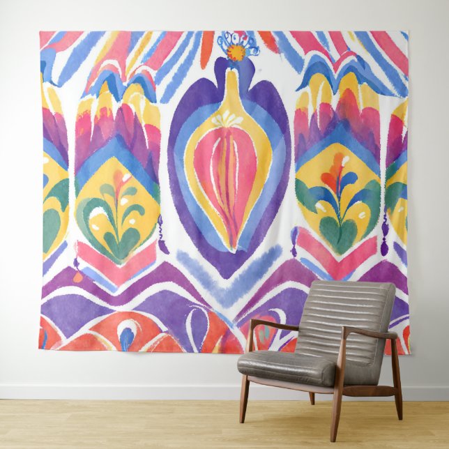 traditional Romanian decor Tapestry (In Situ (Horizontal))