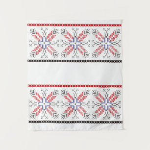 Traditional Romanian folk art motifs  Romania 1 Tapestry