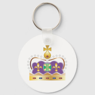 Traditional Royal Crown Key Ring