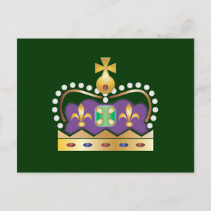 Traditional Royal Crown Postcard