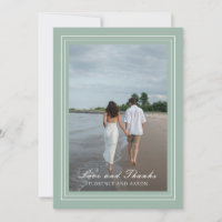 Traditional Sage Green Photo Timeless Wedding