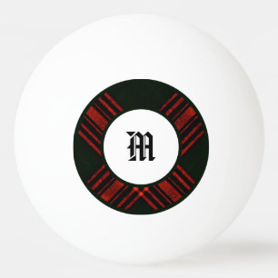 Traditional Scottish Clan Plaid Pattern Ping Pong Ball