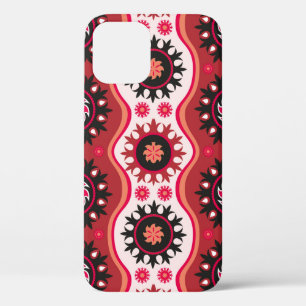 Traditional seamless oriental ornament iPhone 12 case