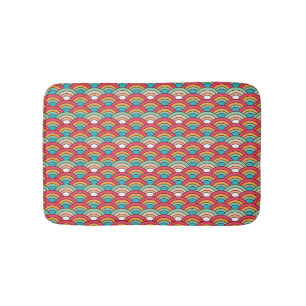 Traditional Seamless Pattern Elegant Design Bath Mat