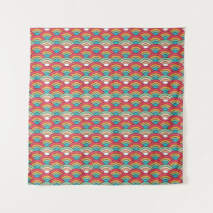 Traditional Seamless Pattern Elegant Design Tapestry