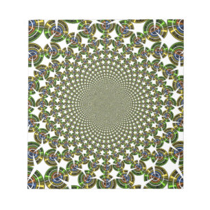 Traditional Seamless Sharks Notepad