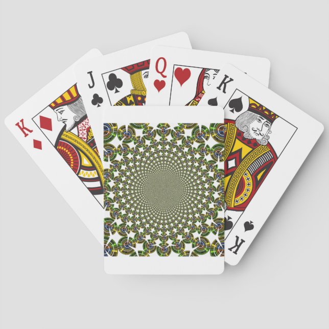 Traditional Seamless Sharks Playing Cards (Back)