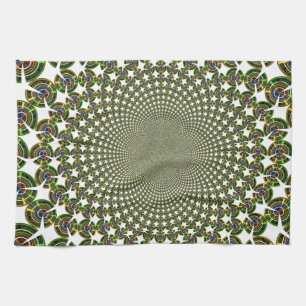 Traditional Seamless Sharks Tea Towel