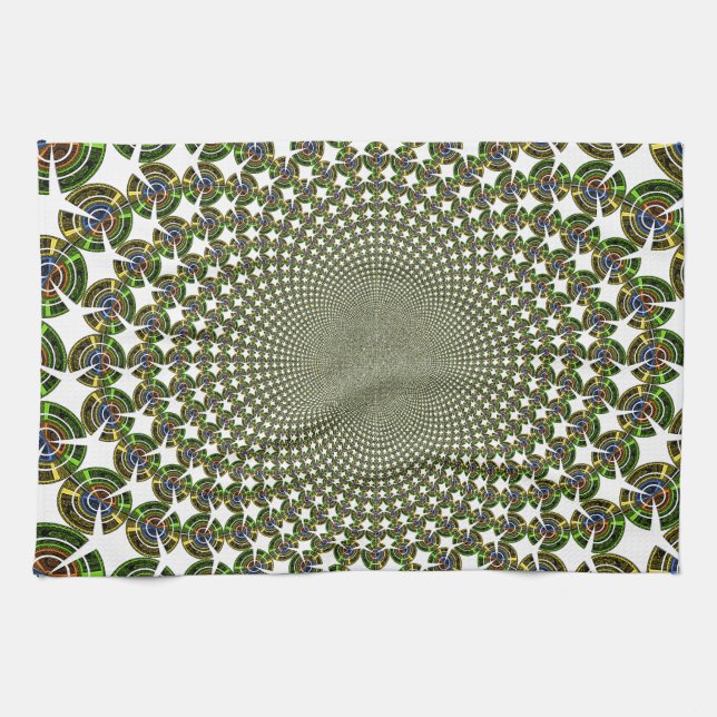 Traditional Seamless Sharks Tea Towel (Horizontal)