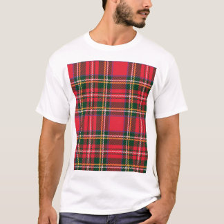Traditional Tartan Plaid Seamless Wallpaper T-Shirt