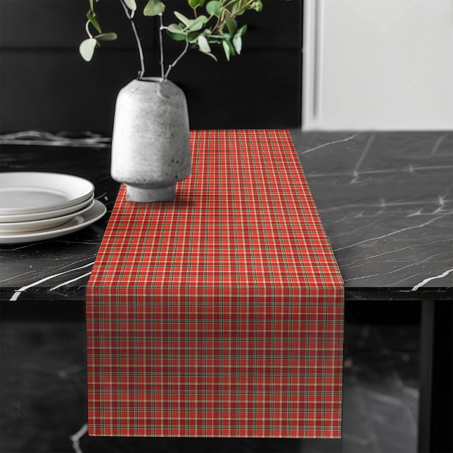 Traditional Tartan Plaid Table Runner for Xmas (Traditional Tartan Plaid Table Runner for Xmas)