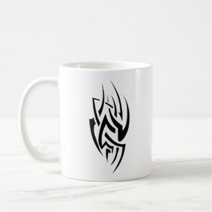 Traditional Tattoo Art Inspired Design Coffee Mug