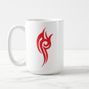 Traditional Tattoo Art Inspired Design Coffee Mug