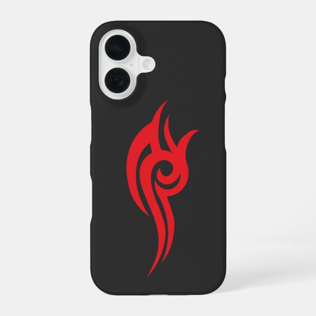 Traditional Tattoo Art Inspired Design iPhone 16 Case (Back)