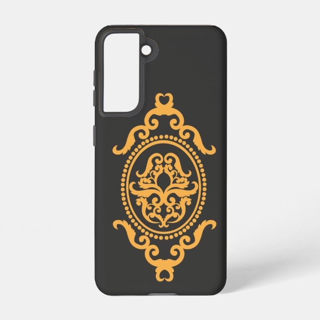Traditional Tattoo Art Inspired Design Samsung Galaxy S21 Case (Back)