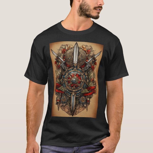 Traditional Tattoo Inspired T-Shirt (Front)