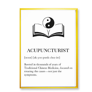 Traditional TCM Wall Art for Acupuncturist