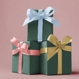 Traditional - Teal Green - Wrapping Paper Sheets