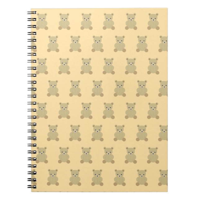Traditional Teddy Bear Notebook (Front)