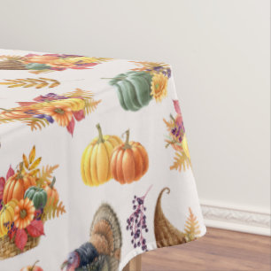 Traditional Thanksgiving Tablecloth