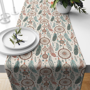 Traditional Tribal Textile Dreamcatcher Designs Long Table Runner