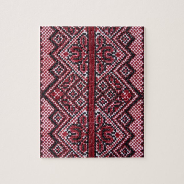 Traditional Ukrainian Design Jigsaw Puzzle (Vertical)