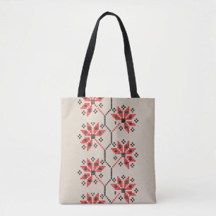 Traditional Ukrainian Embroidery Tote Bag