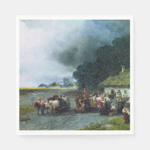 Traditional Ukrainian Wedding (Ukraine) (Marriage) Napkin