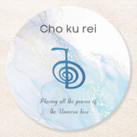Traditional Usui Reiki Symbol Cho Ku Rei Marble