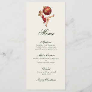 Traditional Vintage Christmas  Menu