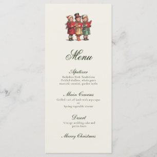 Traditional Vintage Christmas  Menu