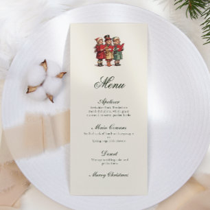 Traditional Vintage Christmas  Menu