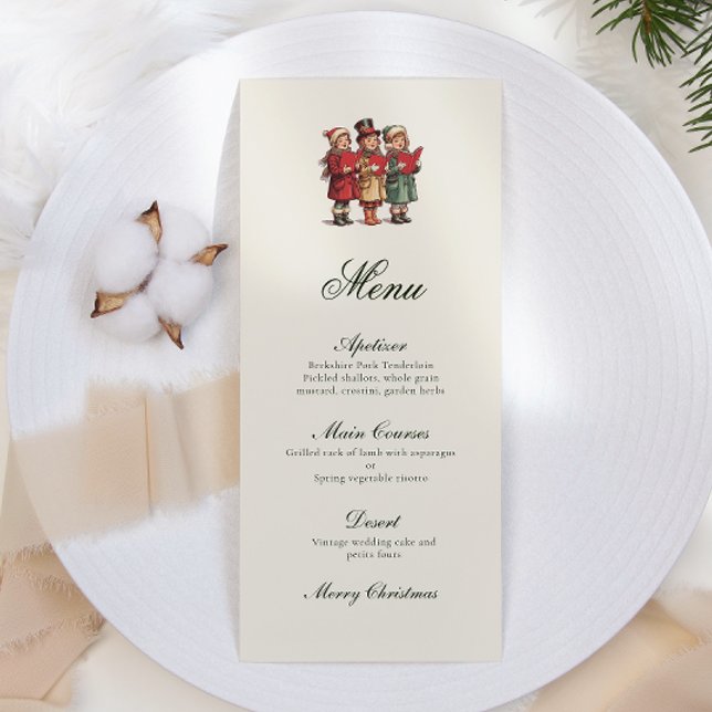 Traditional Vintage Christmas  Menu (Creator Uploaded)