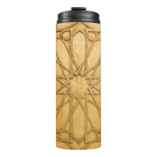 Traditional vintage detail of door, Morocco Thermal Tumbler