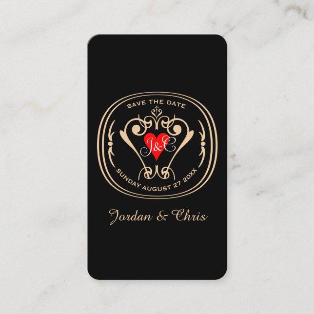 Traditional Vows Enclosure Card (Front)