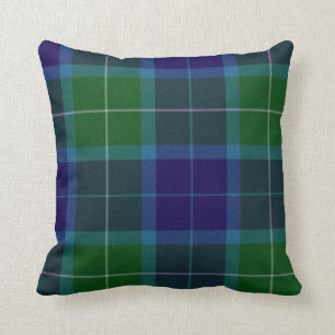 Traditional Wallace Tartan Plaid Pillow