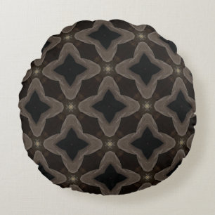 Traditional Wild West Pattern Round Cushion