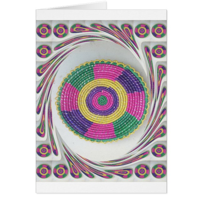 Traditional Woven Plate whirl (Front)