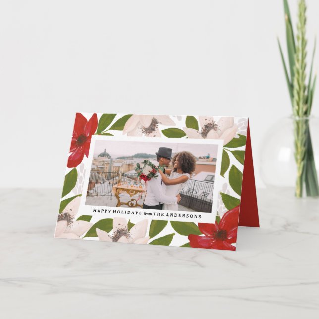 Traditions Folded Holiday Greeting Card (Front)