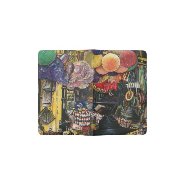 Traditions of Ancient Commerce, Jerusalem Pocket Moleskine Notebook (Opened)