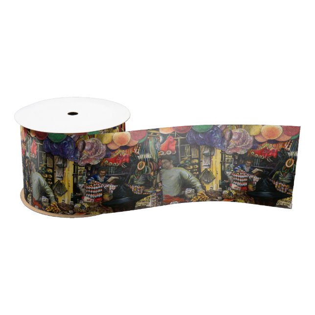 Traditions of Ancient Commerce, Jerusalem Satin Ribbon (Spool)